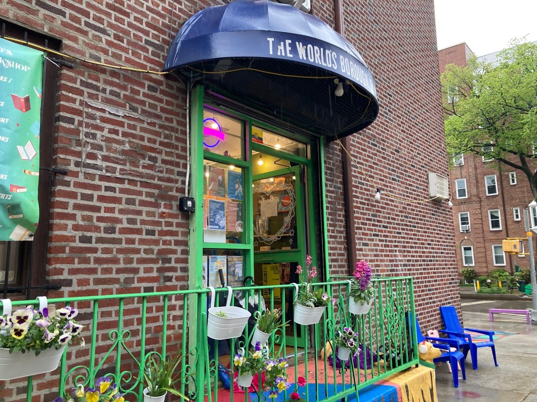Front of The World's Borough Bookshop
